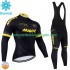 Mavic 2024 Herren Radtrikot Langarm + Trägerhose Lange (Winter Thermal Fleece)