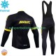 Mavic 2024 Herren Radtrikot Langarm + Trägerhose Lange (Winter Thermal Fleece)