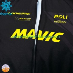 Mavic 2024 Herren Radtrikot Langarm + Trägerhose Lange (Winter Thermal Fleece)
