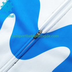 Movistar Iceberg 2023 Herren Radtrikot Langarm + Trägerhose Lange (Winter Thermal Fleece)