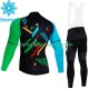 Rosti 2023 Herren Radtrikot Langarm + Trägerhose Lange (Winter Thermal Fleece) N001