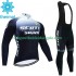 Scott Sram 2023 Herren Radtrikot Langarm + Trägerhose Lange (Winter Thermal Fleece)