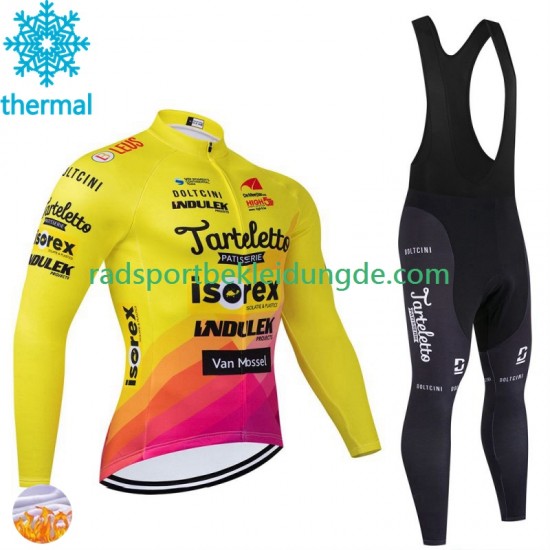 Tarteletto Isorex 2024 Herren Radtrikot Langarm + Trägerhose Lange (Winter Thermal Fleece)