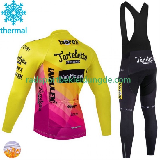 Tarteletto Isorex 2024 Herren Radtrikot Langarm + Trägerhose Lange (Winter Thermal Fleece)