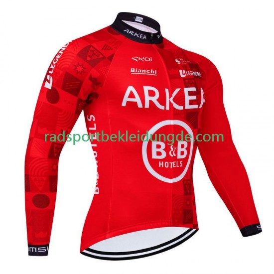 Arkea Bb Hotels Excalibur 2024 Herren Radtrikot (langarm)