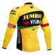 Jumbo Visma 2023 Herren Radtrikot (langarm)