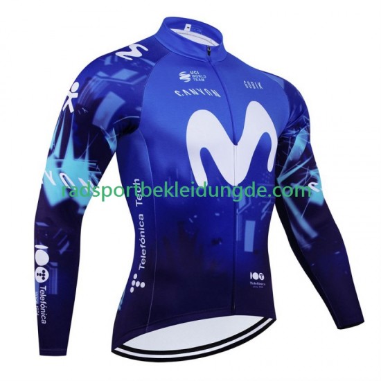 Movistar 2024 Herren Radtrikot (langarm)