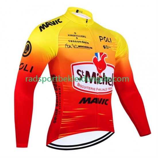 St Michel Auber 93 Mavic 2024 Herren Radtrikot (langarm)