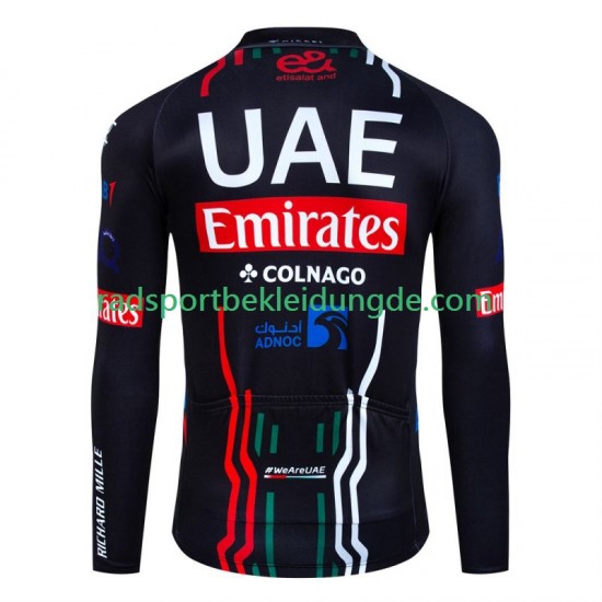 Uae Emirates 2024 Herren Radtrikot (langarm) N001