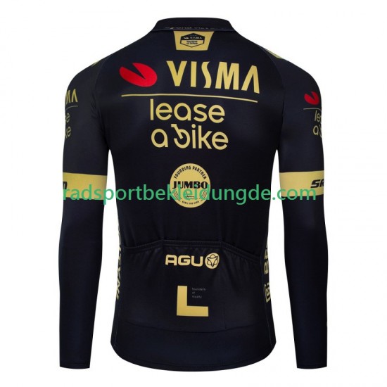Visma Lease A Bike 2024 Herren Radtrikot (langarm) N001