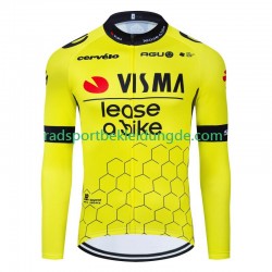 Visma Lease A Bike 2024 Herren Radtrikot (langarm)