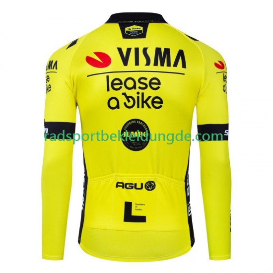 Visma Lease A Bike 2024 Herren Radtrikot (langarm)