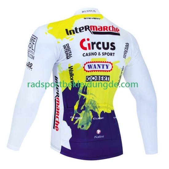 Wanty Circus 2023 Noir Herren Radtrikot (langarm)