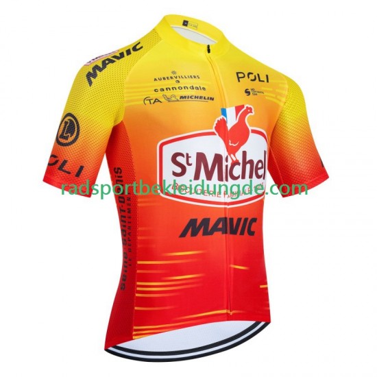 St Michel Auber 93 Mavic 2024 Herren Radtrikot (kurzarm)