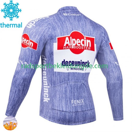 Alpecin Deceuninck 2024 Herren Radtrikot (Winter Thermal Fleece)
