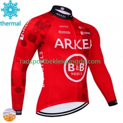 Arkea Bb Hotels Excalibur 2024 Herren Radtrikot (Winter Thermal Fleece)