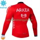 Arkea Bb Hotels Excalibur 2024 Herren Radtrikot (Winter Thermal Fleece)
