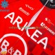 Arkea Bb Hotels Excalibur 2024 Herren Radtrikot (Winter Thermal Fleece)