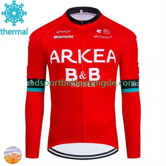 Arkea Bb Hotels 2024 Herren Radtrikot (Winter Thermal Fleece)