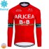Arkea Bb Hotels 2024 Herren Radtrikot (Winter Thermal Fleece)