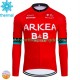 Arkea Bb Hotels 2024 Herren Radtrikot (Winter Thermal Fleece)