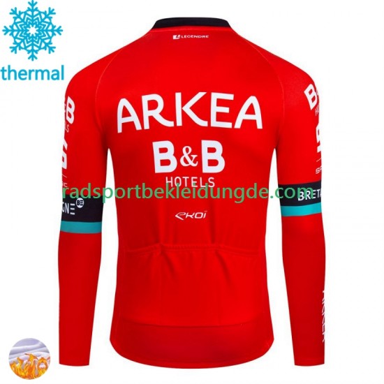Arkea Bb Hotels 2024 Herren Radtrikot (Winter Thermal Fleece)