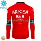 Arkea Bb Hotels 2024 Herren Radtrikot (Winter Thermal Fleece)