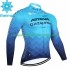 Astana Qazaqstan 2023 Herren Radtrikot (Winter Thermal Fleece)