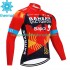 Bahrain Victorious 2023 Herren Radtrikot (Winter Thermal Fleece)