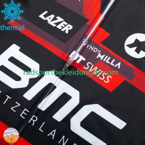 Bmc Suisse 2024 Herren Radtrikot (Winter Thermal Fleece)