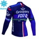 Fdj Groupama 2023 Herren Radtrikot (Winter Thermal Fleece)