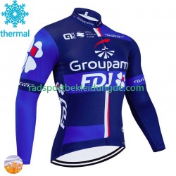Fdj Groupama 2024 Herren Radtrikot (Winter Thermal Fleece)