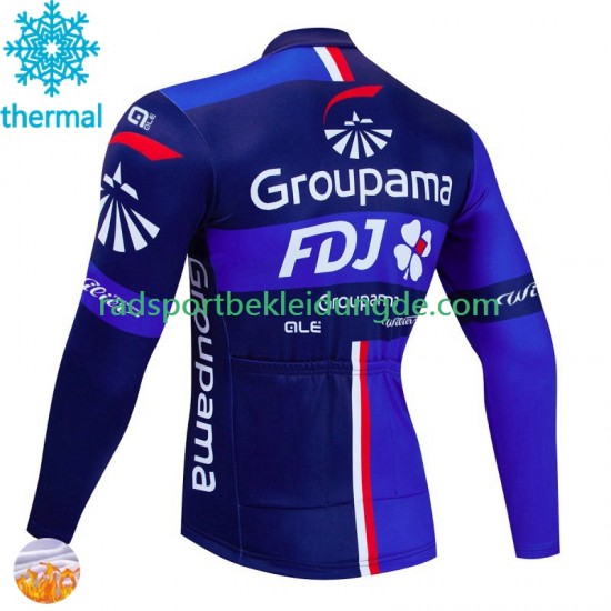 Fdj Groupama 2024 Herren Radtrikot (Winter Thermal Fleece)