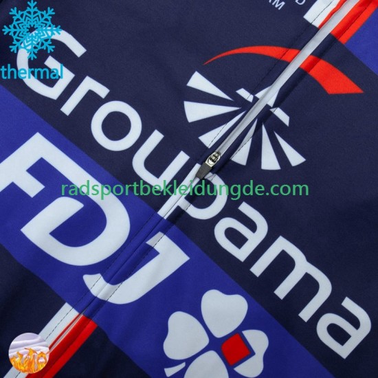 Fdj Groupama 2024 Herren Radtrikot (Winter Thermal Fleece)