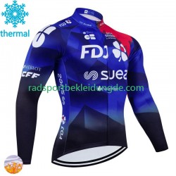 Fdj Suez 2024 Herren Radtrikot (Winter Thermal Fleece)