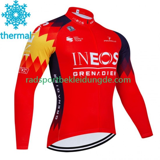 Ineos Grenadier 2023 Herren Radtrikot (Winter Thermal Fleece)