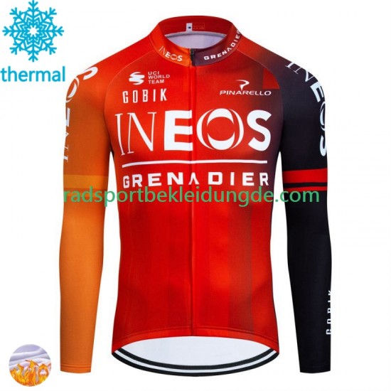 Ineos Grenadier 2024 Herren Radtrikot (Winter Thermal Fleece)