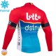 Lotto Dstny 2024 Herren Radtrikot (Winter Thermal Fleece)
