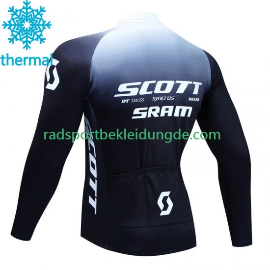 Scott Sram 2023 Herren Radtrikot (Winter Thermal Fleece)