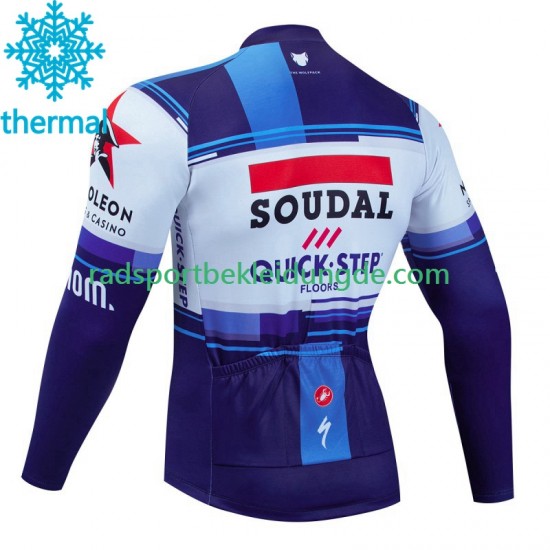 Soudal Quickstep 2023 Herren Radtrikot (Winter Thermal Fleece)