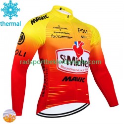 St Michel Auber 93 Mavic 2024 Herren Radtrikot (Winter Thermal Fleece)