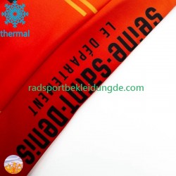 St Michel Auber 93 Mavic 2024 Herren Radtrikot (Winter Thermal Fleece)