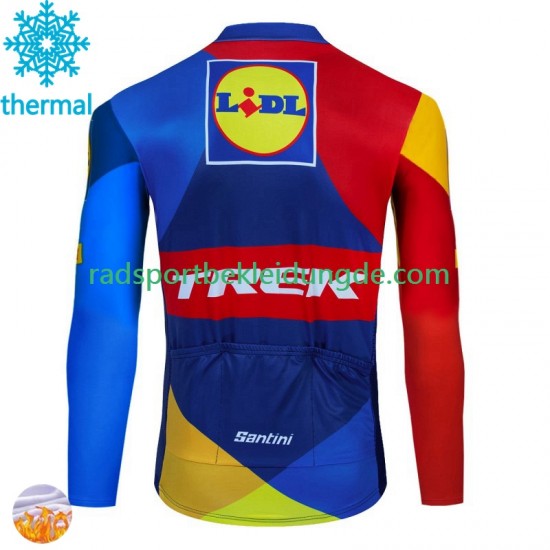 Trek Lidl 2024 Herren Radtrikot (Winter Thermal Fleece)