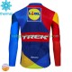 Trek Lidl 2024 Herren Radtrikot (Winter Thermal Fleece)