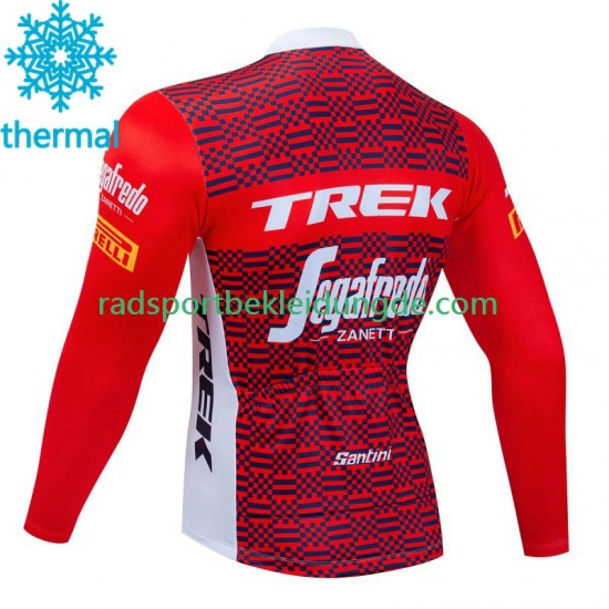 Trek Segafredo 2023 Herren Radtrikot (Winter Thermal Fleece) N001