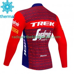 Trek Segafredo 2023 Herren Radtrikot (Winter Thermal Fleece) N002