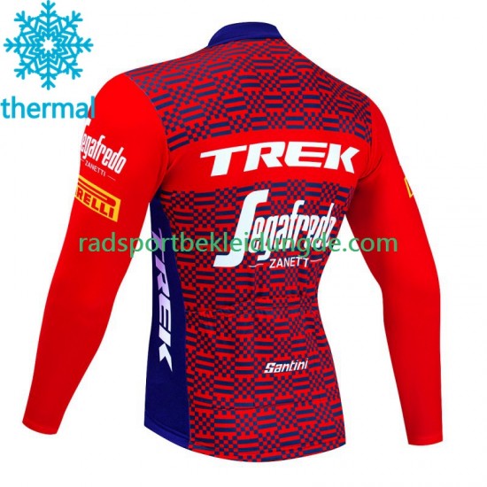 Trek Segafredo 2023 Herren Radtrikot (Winter Thermal Fleece) N002