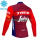 Trek Segafredo 2023 Herren Radtrikot (Winter Thermal Fleece) N002