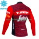 Trek Segafredo 2023 Herren Radtrikot (Winter Thermal Fleece)