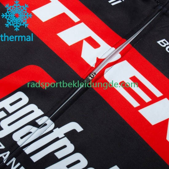 Trek Segafredo 2023 Herren Radtrikot (Winter Thermal Fleece)